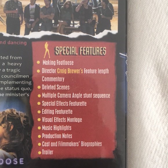 3/$25 Footloose There Comes A Time To Cut Loose DVD - Picture 5 of 6